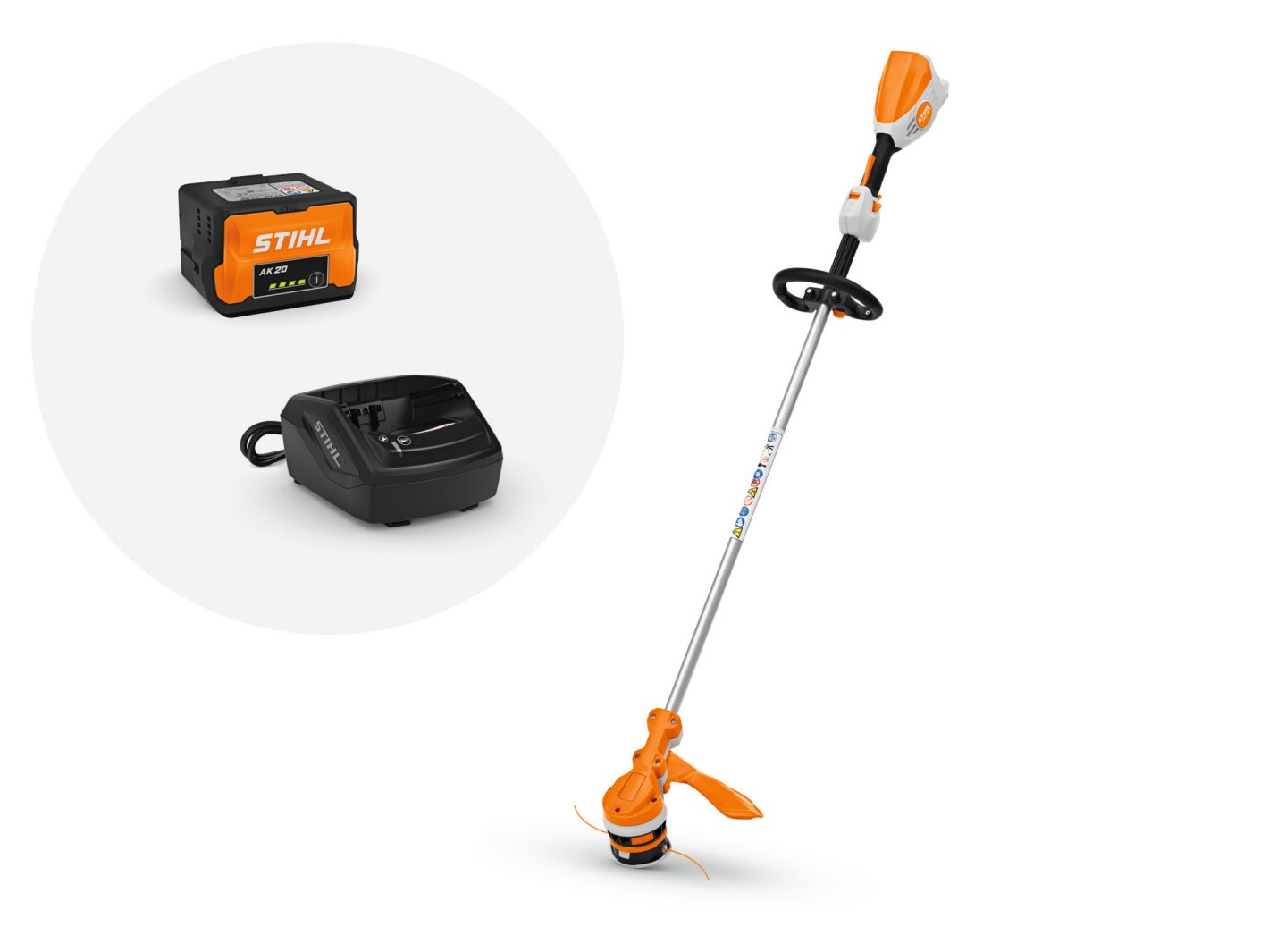 FSA 70.0 R SET Batteridriven grästrimmer