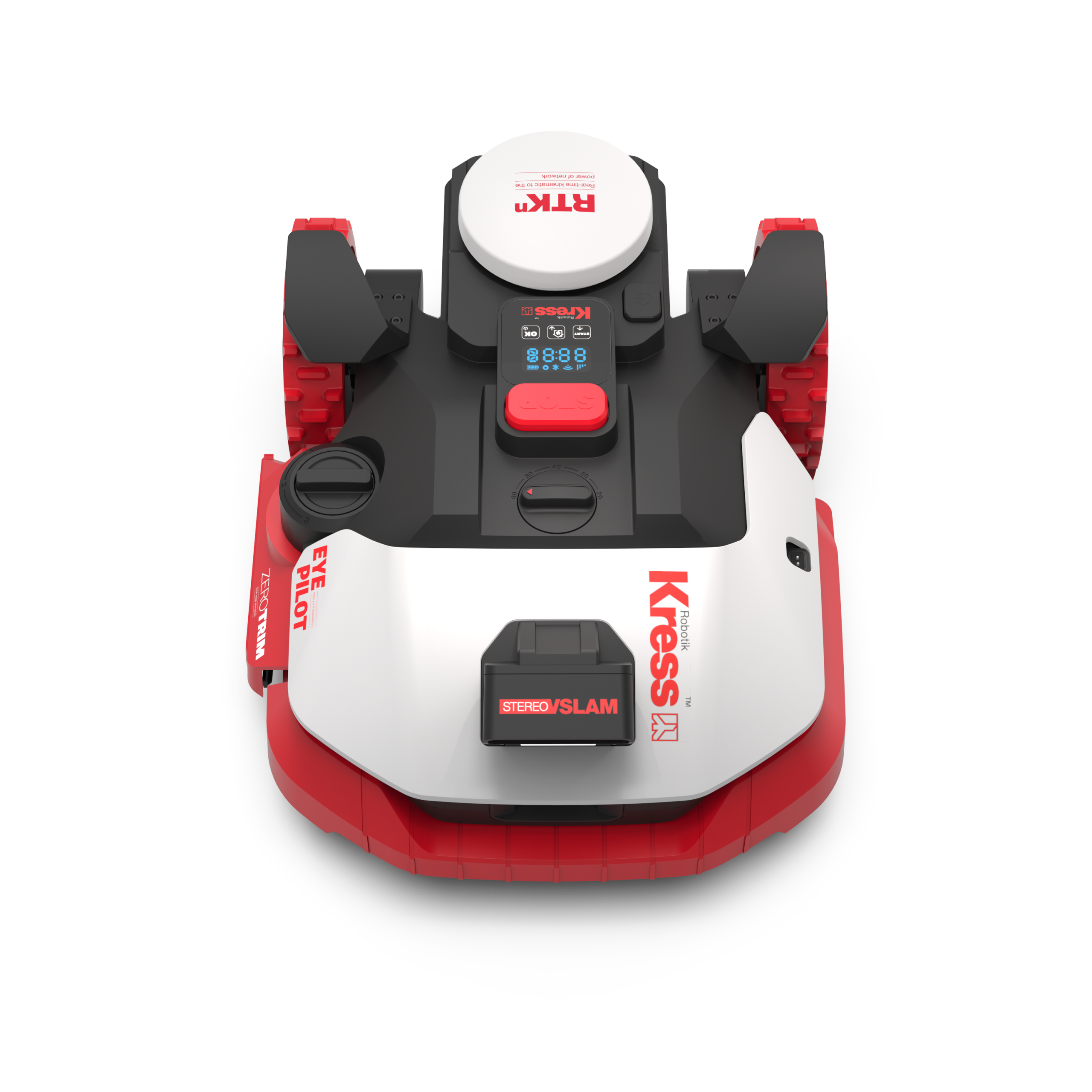 KRESS KR261ES EYEPILOT ROBOTGRÄSKLIPPARE 1000M2 MED 4G MED ZERO TRIM - Bild 4