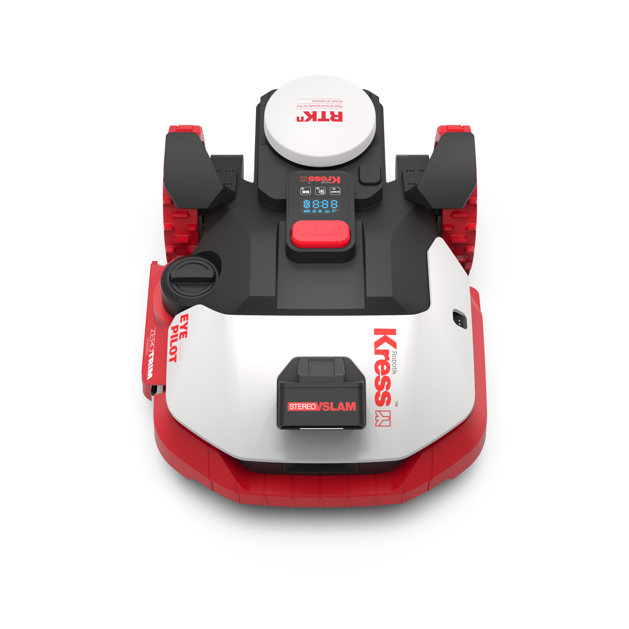 KRESS KR271E EYEPILOT ROBOTGRÄSKLIPPARE 1500M2 MED 4G MED ZERO TRIM - Bild 3