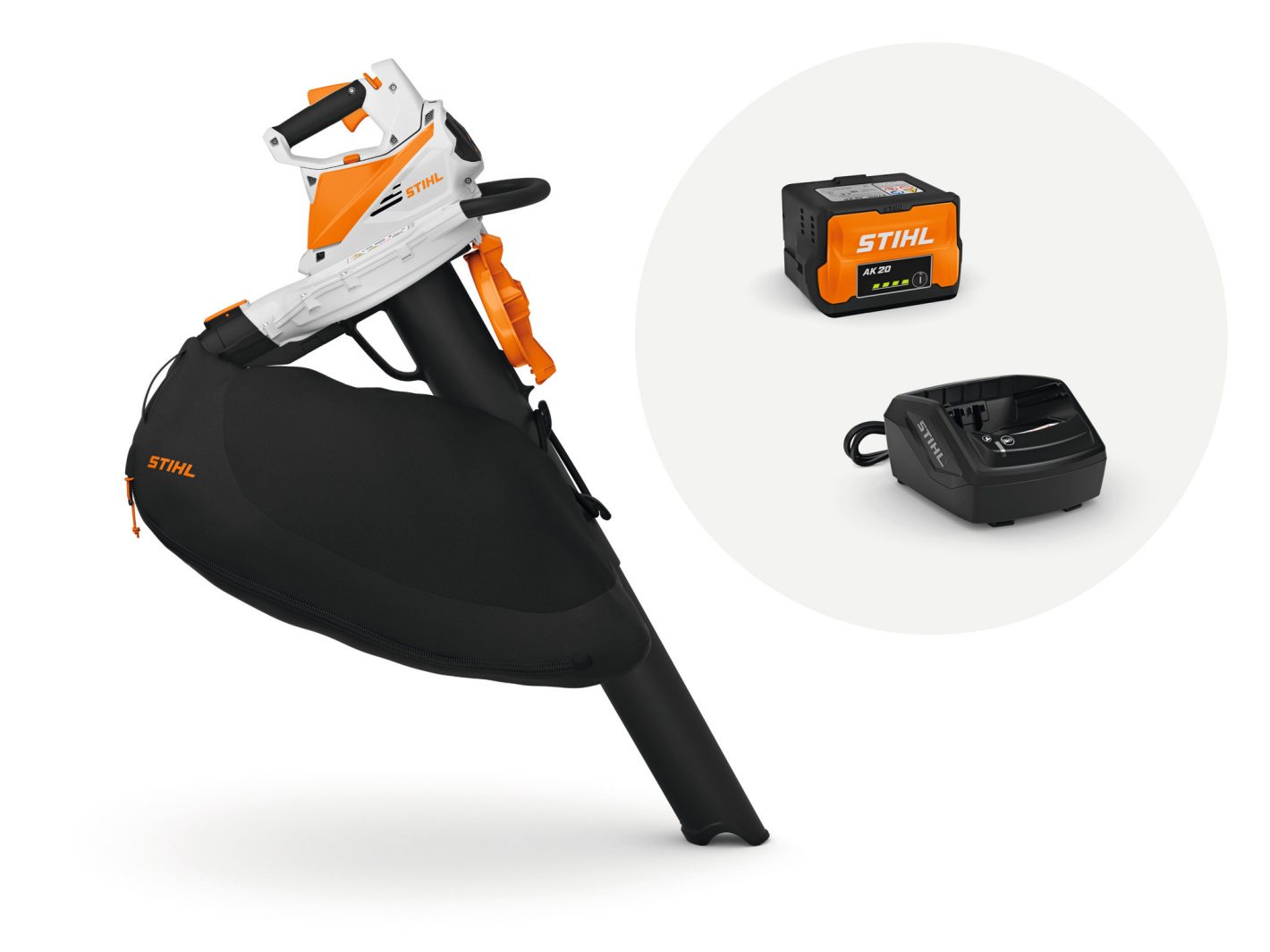 SHA 56 SET Batteridriven lövsug/Lövblås
